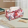 Valentine Gnome Diamond Painting Tissue Box Wood Diamond Art Tissue Storage Box