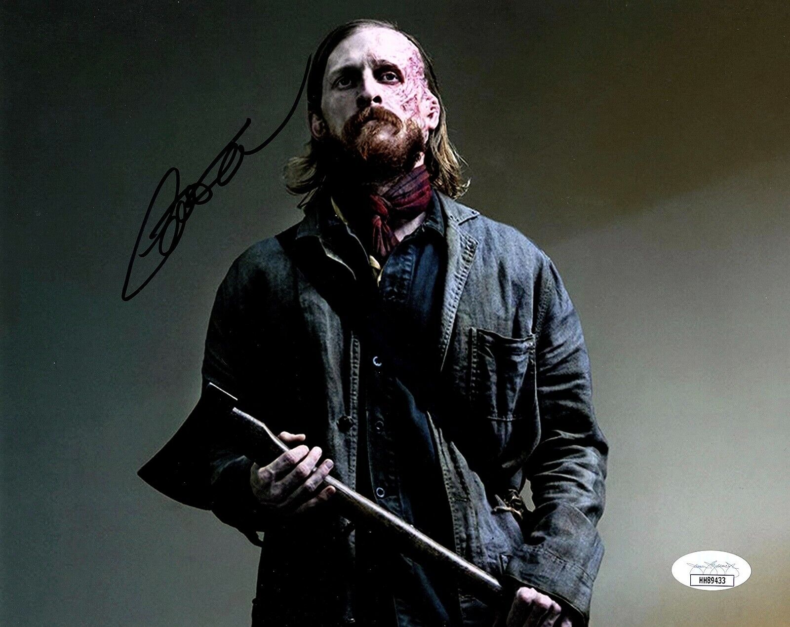 AUSTIN AMELIO Autograph SIGNED 8x10 Photo Poster painting THE WALKING DEAD DWIGHT JSA CERTIFIED