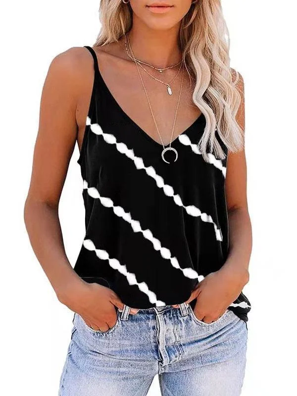 Women Half Sleeve V-neck Solid Color Dress