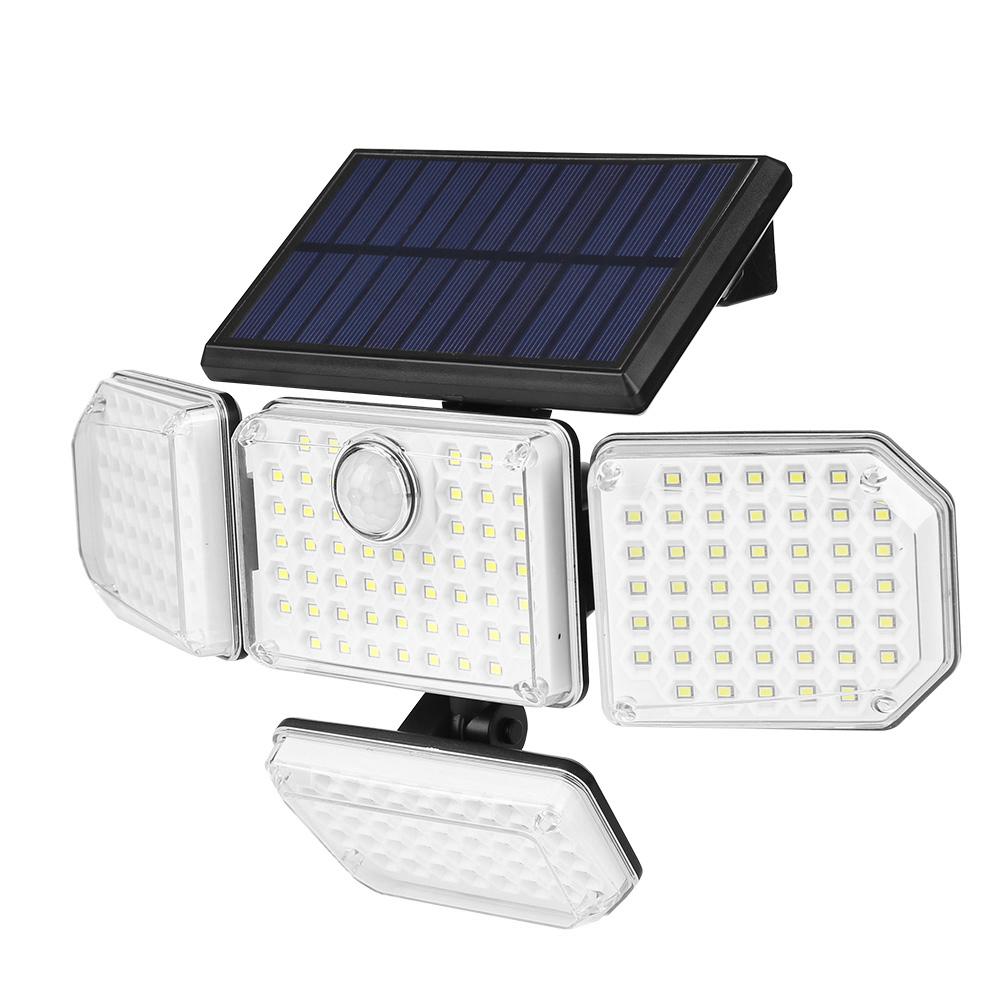 

181LED Solar Wall Light Four-Sided Lighting Outdoor Courtyard Street Lamp, 501 Original