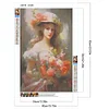(40*60cm)Flower Beauty - Full Round Drill Diamond Painting