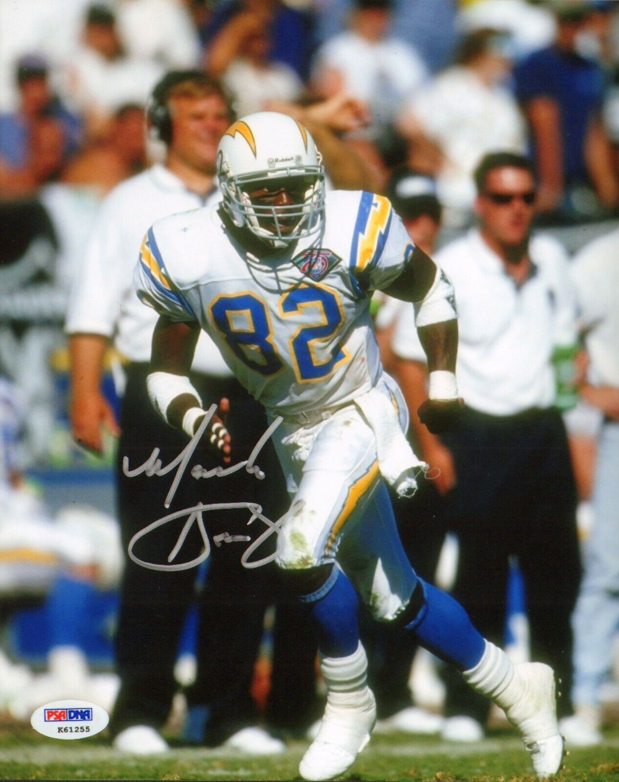 Mark Seay Signed 8x10 Photo Poster painting PSA/DNA COA 1994 Chargers Football Picture Autograph