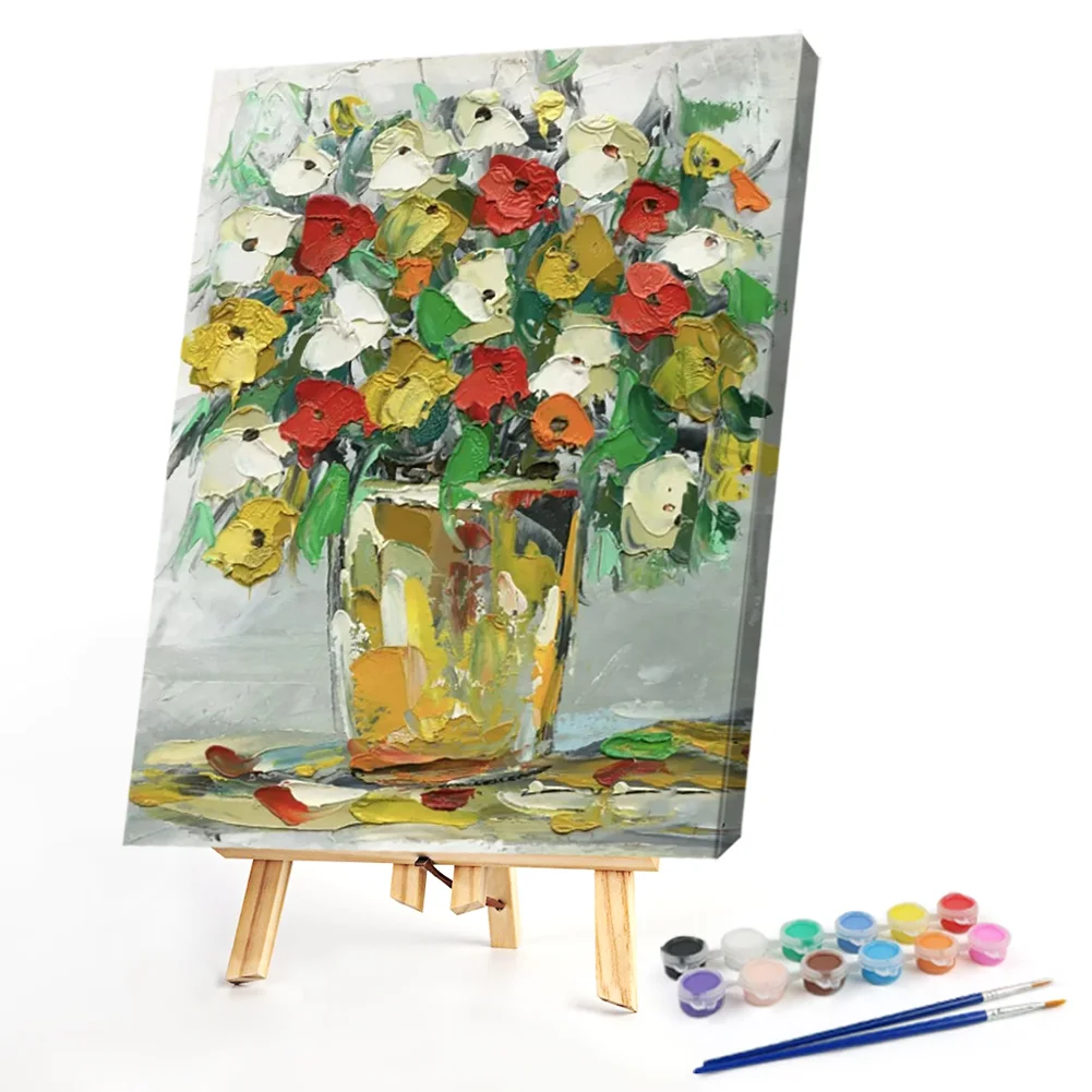 Elegant Flower - Paint By Numbers(40*50CM)