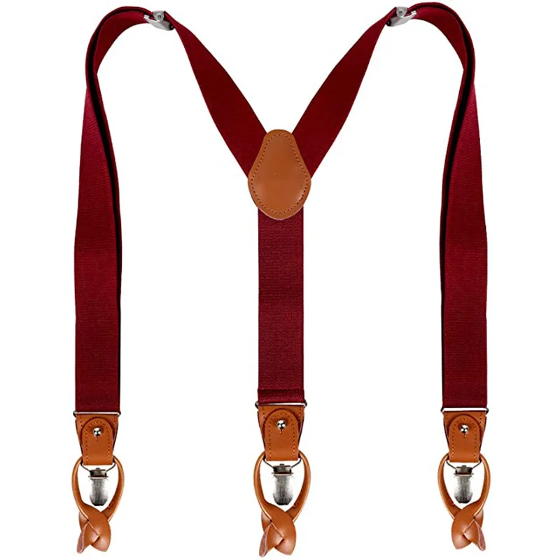 Retro Adjustable Stretch Suspenders-inspireuse