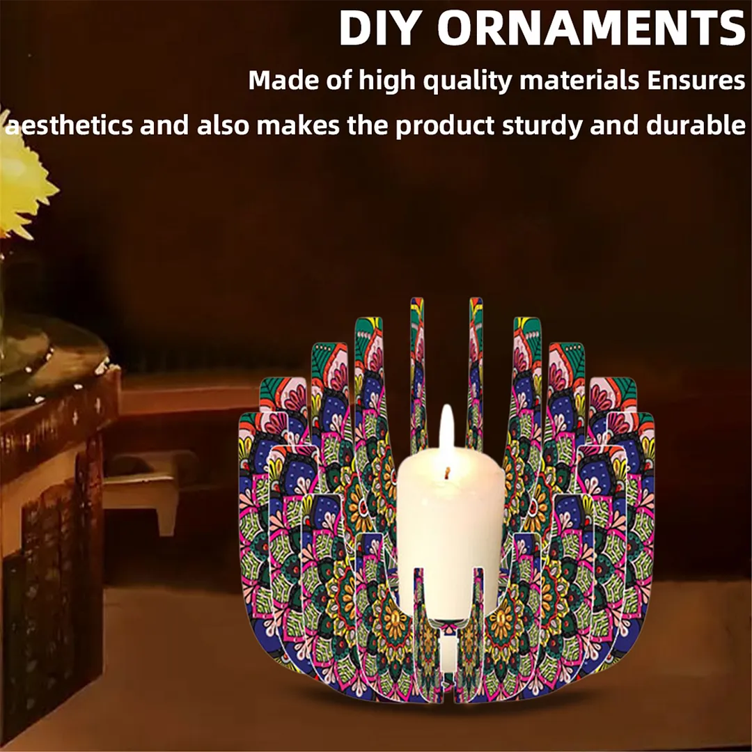 DIY Diamond Art Painting Kits of Candle Holder for Aromatherapy & Home Decor