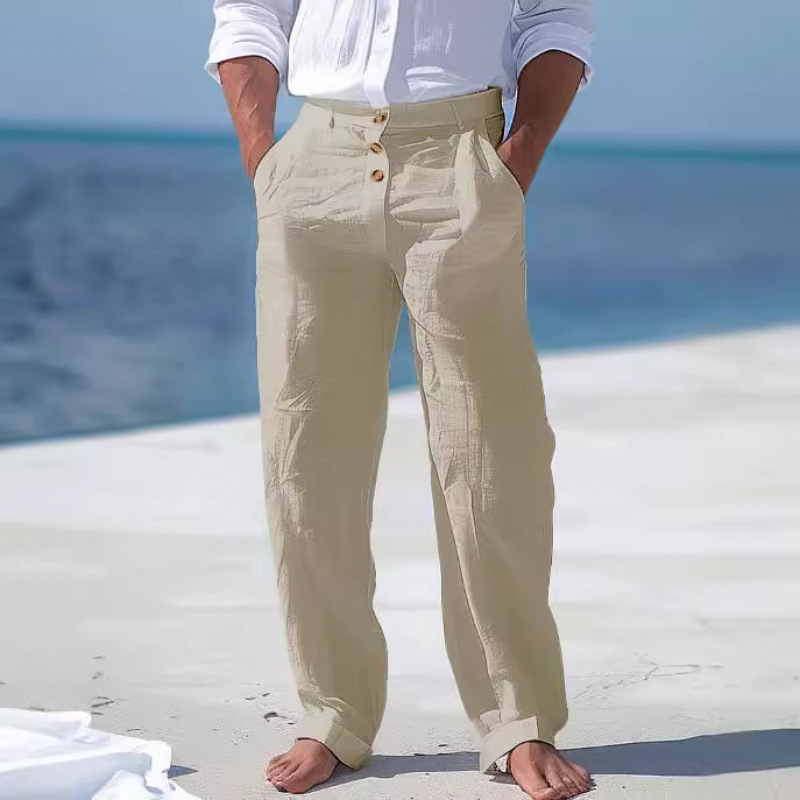 Men's Multi-Pocket Flat Breathable Outdoor Casual Pants