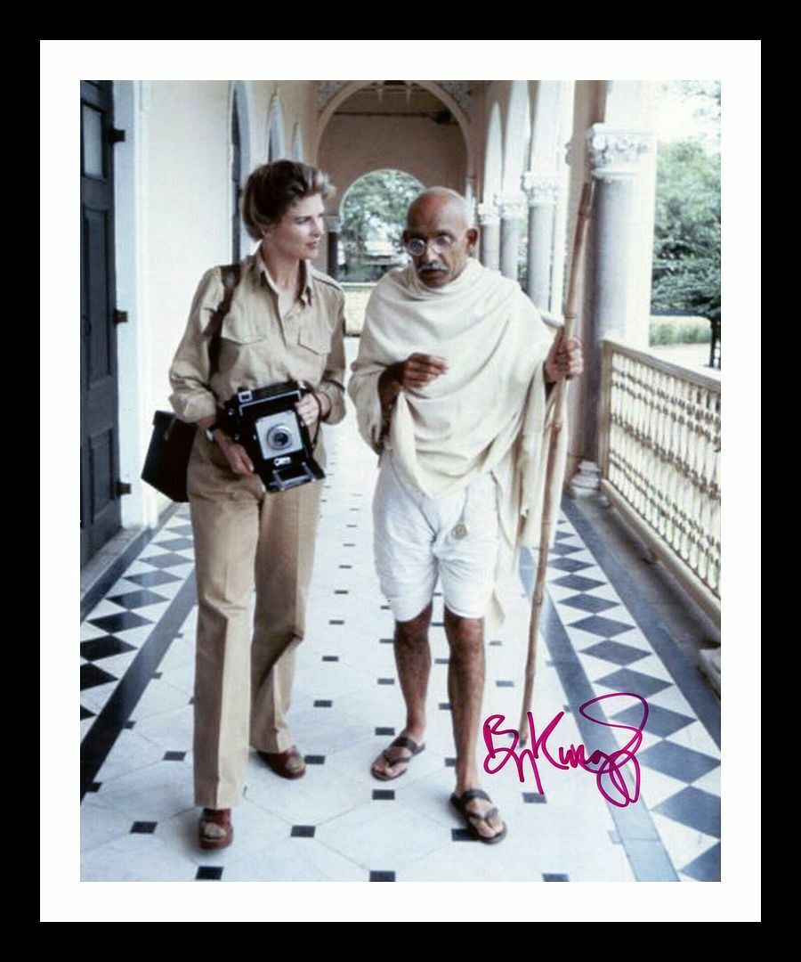 Sir Ben Kingsley - Gandhi Autographed Signed & Framed Photo Poster painting