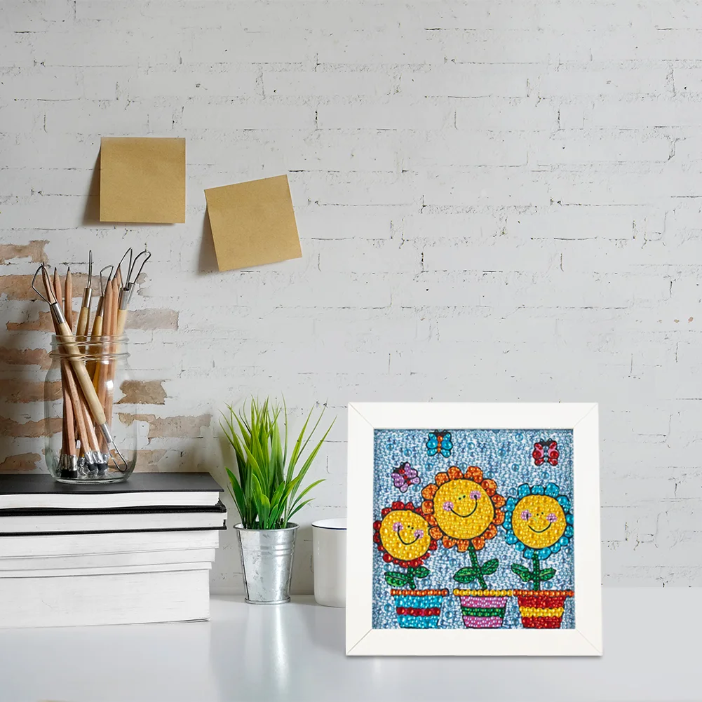 Diamond Painting - Full Crystal Rhinestone - Flower(18*18cm)【Without Frame】