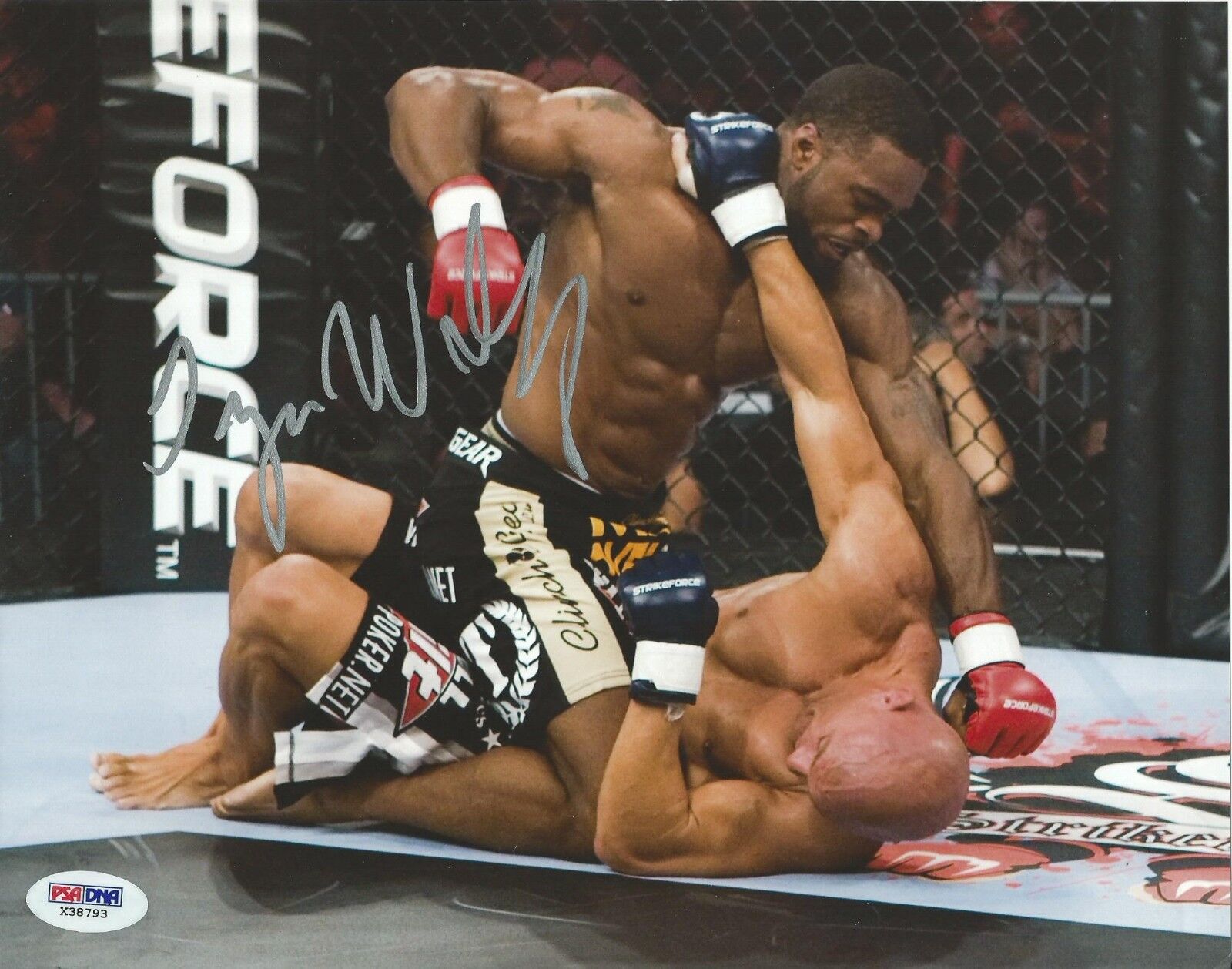 Tyron Woodley Signed UFC 8x10 Photo Poster painting PSA/DNA COA Picture Autograph 171 167 161 4