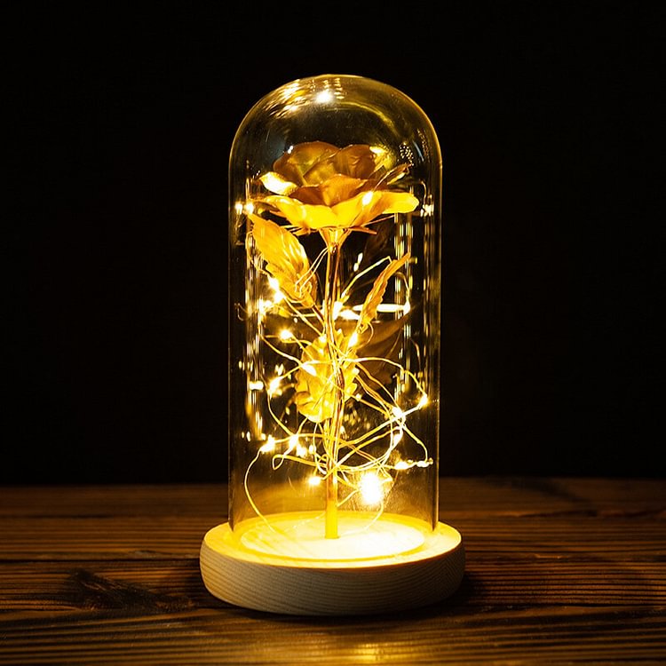 LED Enchanted Galaxy Sparkly Rose