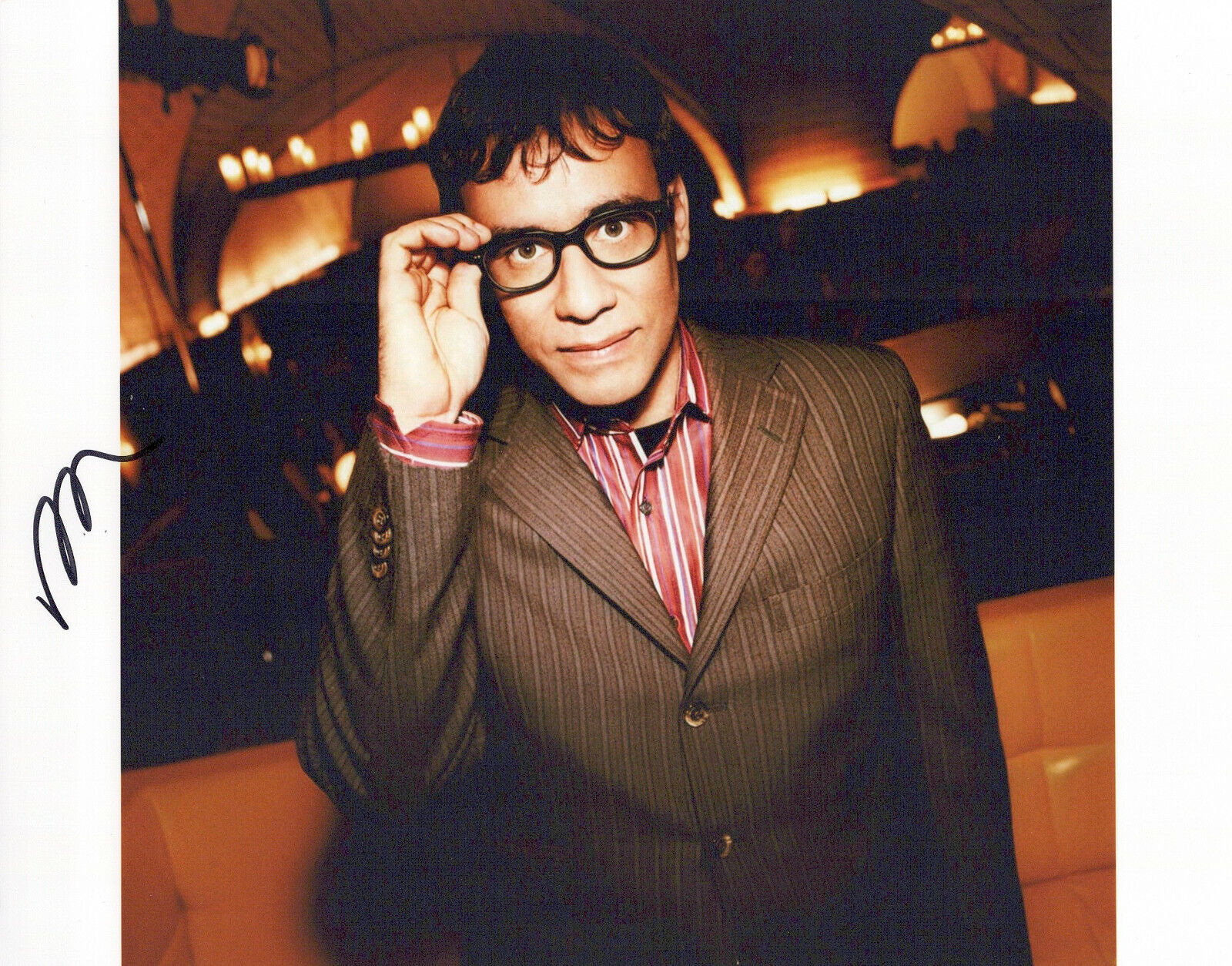 Fred Armisen head shot autographed Photo Poster painting signed 8x10 #3