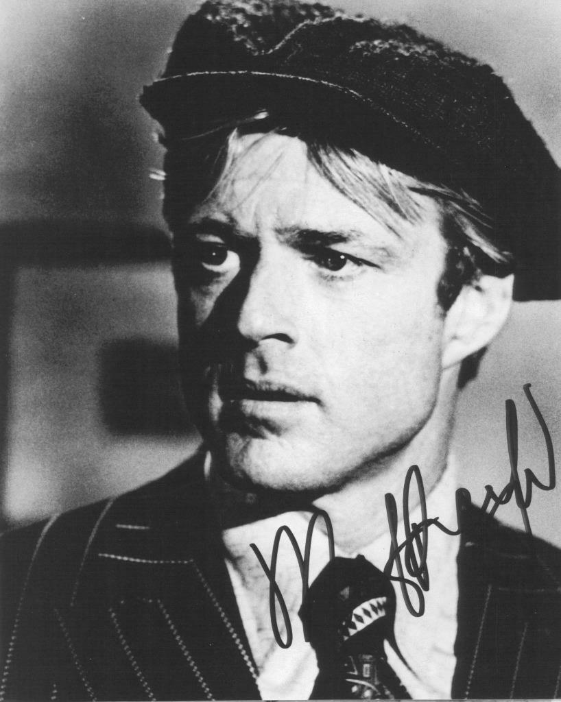 Robert Redford the Sting SIGNED AUTOGRAPHED 10 X 8