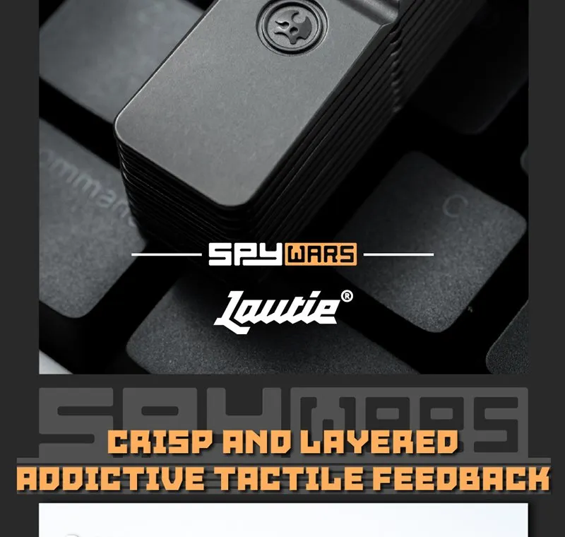 LAUTIE Gumbeats Clicker, Magnetic Fidget Toy, Spy Wars Series 72