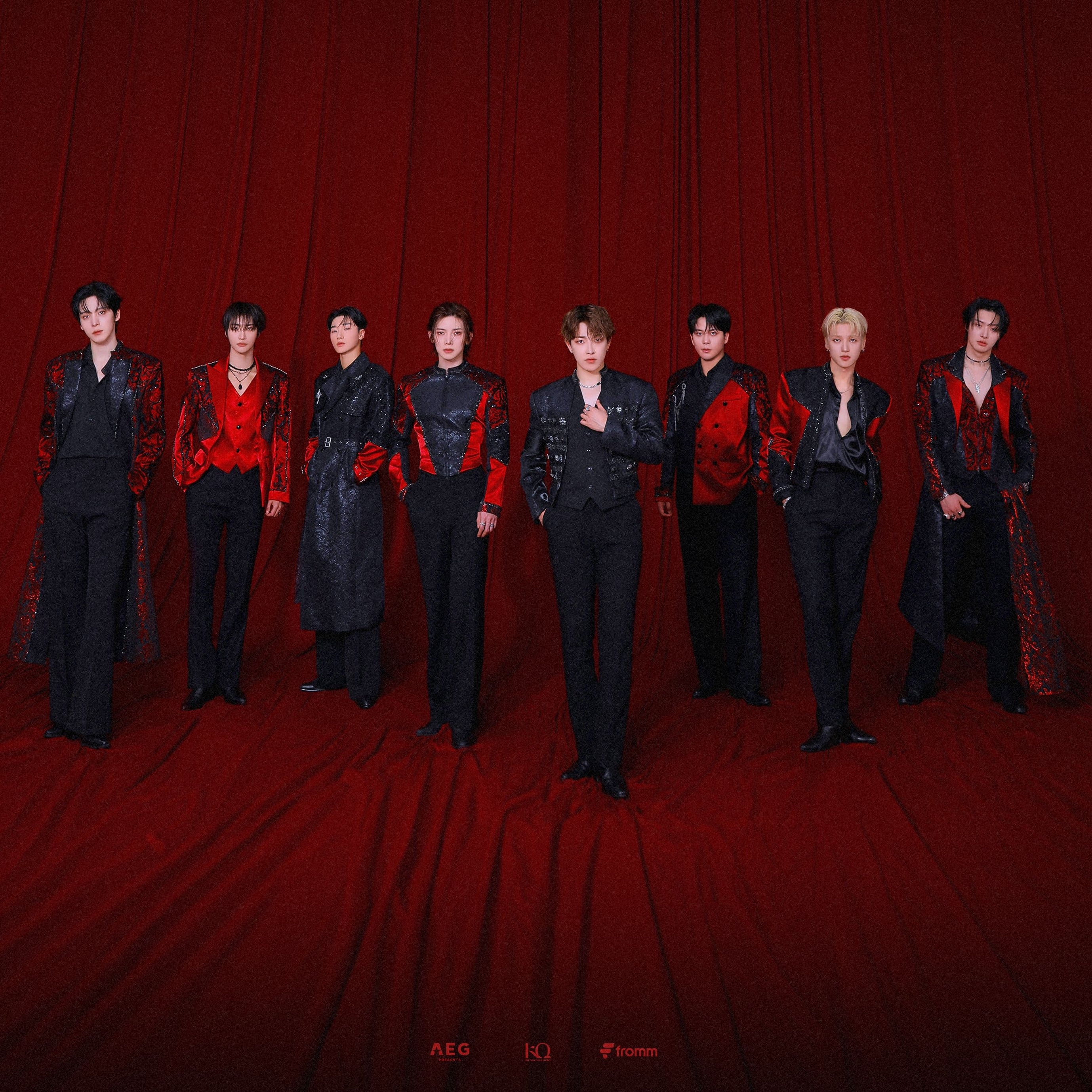 2025 ATEEZ In Your Fantasy World Tour Poster