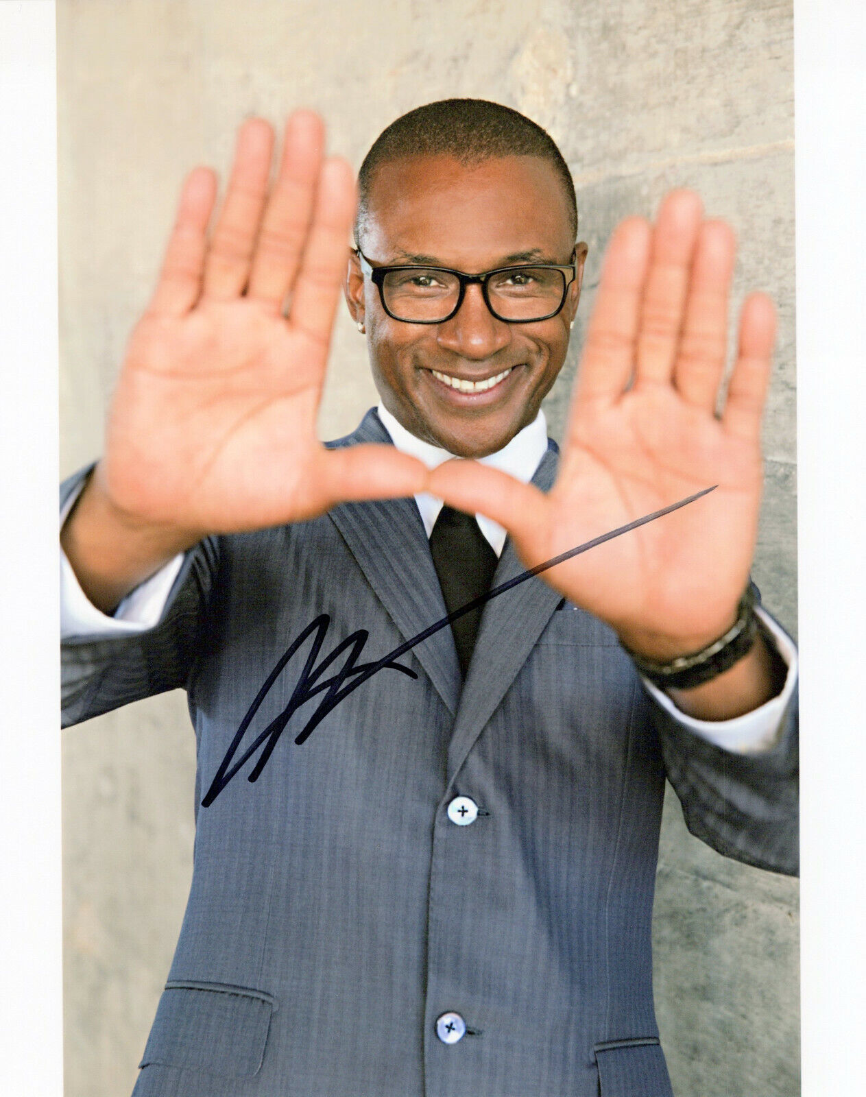 Tommy Davidson head shot autographed Photo Poster painting signed 8x10 #7