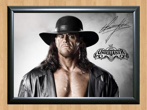 The Undertaker Signed Autographed Photo Poster painting Poster Print Memorabilia A3 Size 11.7x16.5