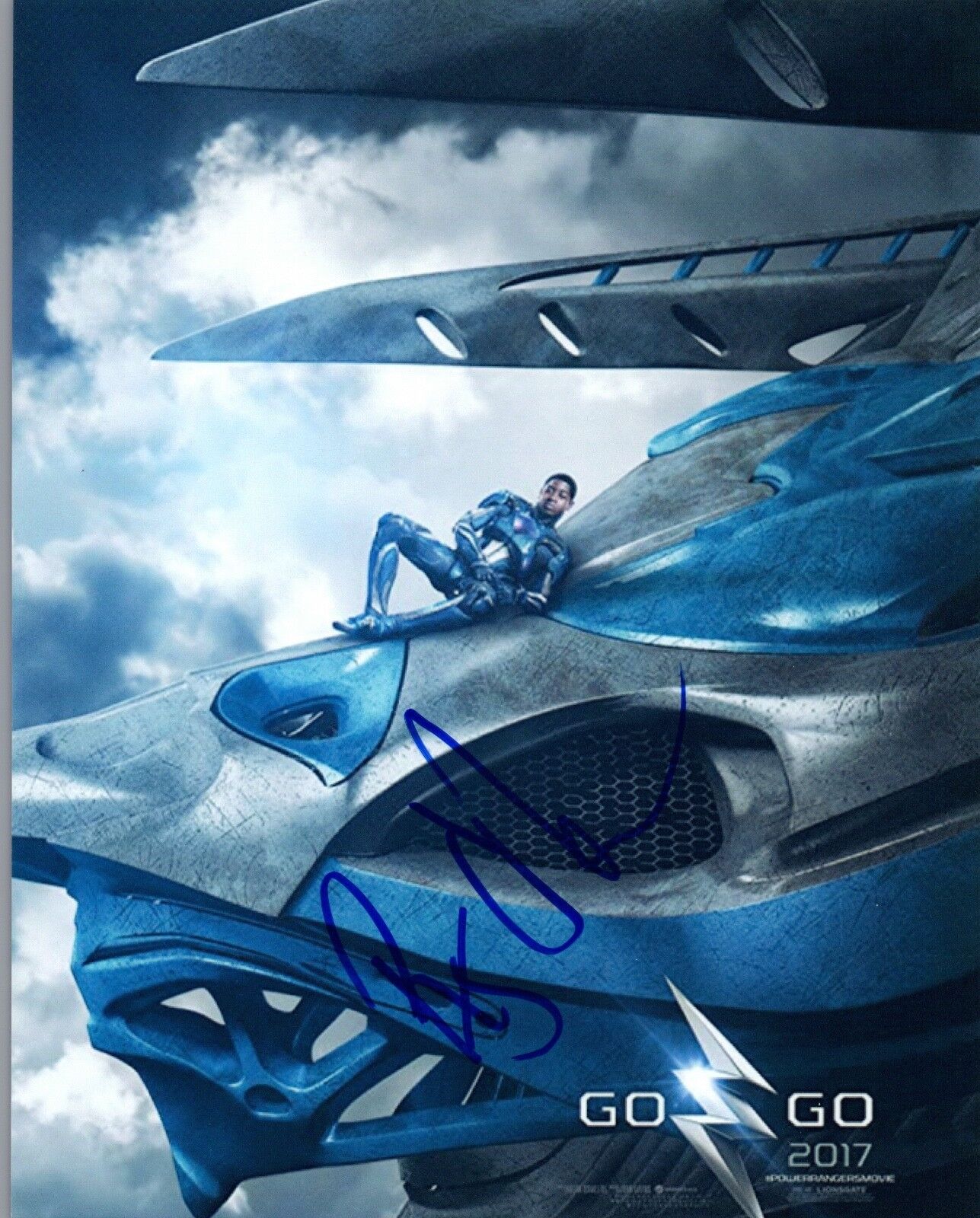 RJ Cyler Signed Autographed 8x10 Photo Poster painting POWER RANGERS Billy Blue Ranger COA