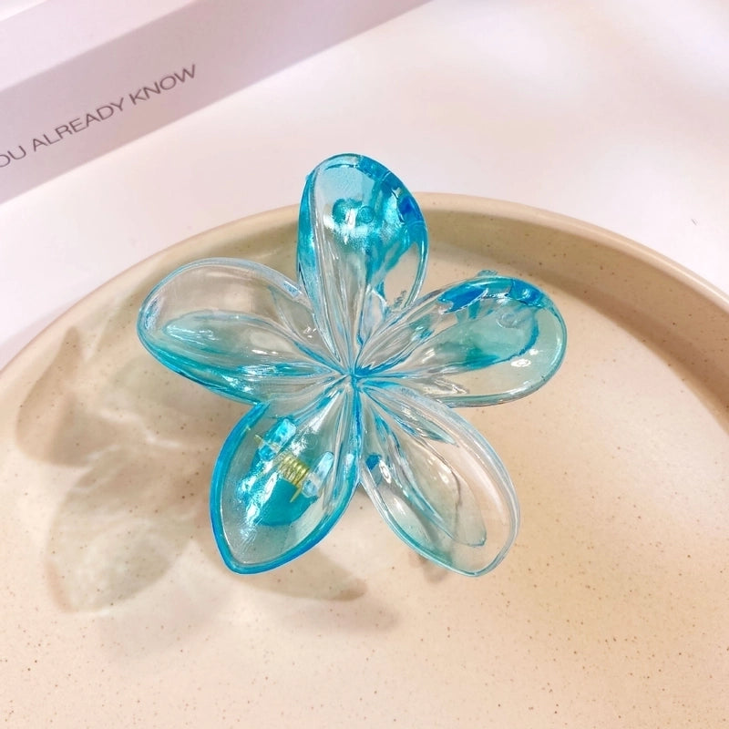 Women’s Minimalist Flower Plastic Hair Claws