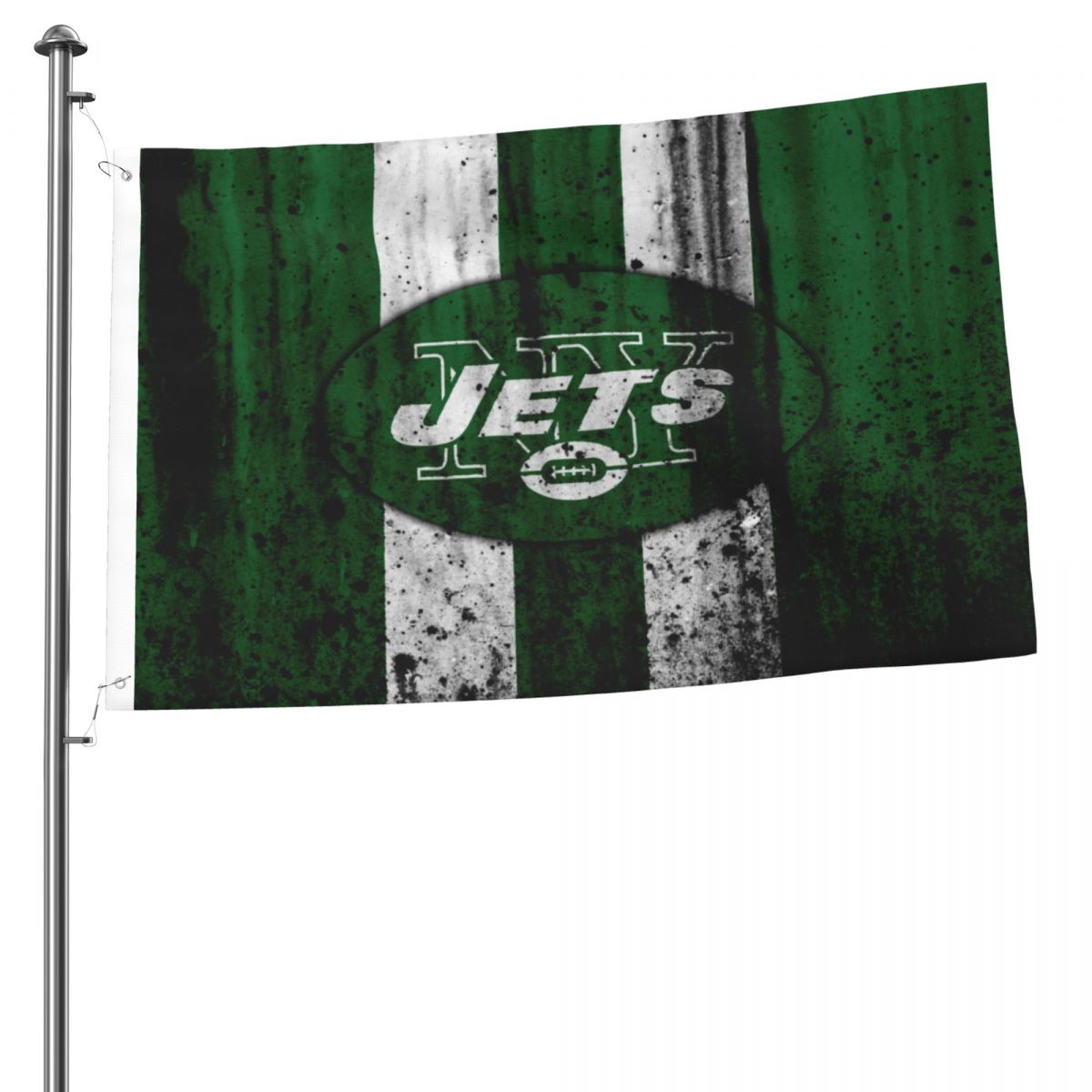 New York Jets Dirt Logo 2x3FT Flag