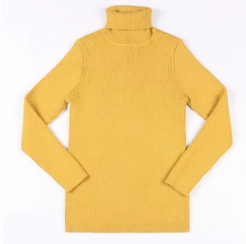 2020 Autumn Baby Boys Girls Turtleneck Sweaters Sweater Kids Sweaters For Winter Knitted Bottoming Boys Sweaters Vetement Enfant