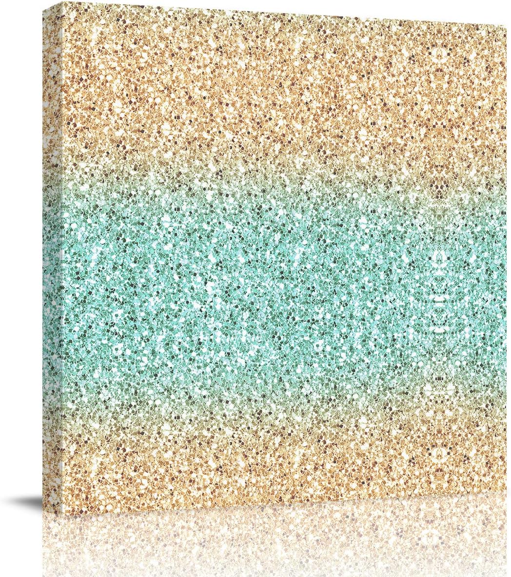 Marble Wall Art Decor, Painting Pictures On Canvas Room Decor Ombre Retro Pattern Artwork Poster & Print for Bedroom Living Room Bathroom Kitchen Home Office,Framed 20x20in
