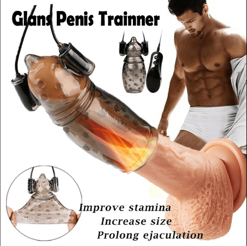 pornhint Pornhint Vibrating Penis Head Massager Male Masturbators Masturbation sex toy for men