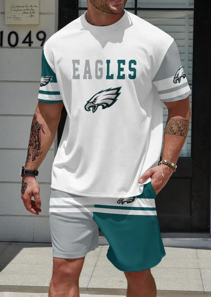 Philadelphia Eagles  Limited Edition Top And Shorts Two-Piece Suits