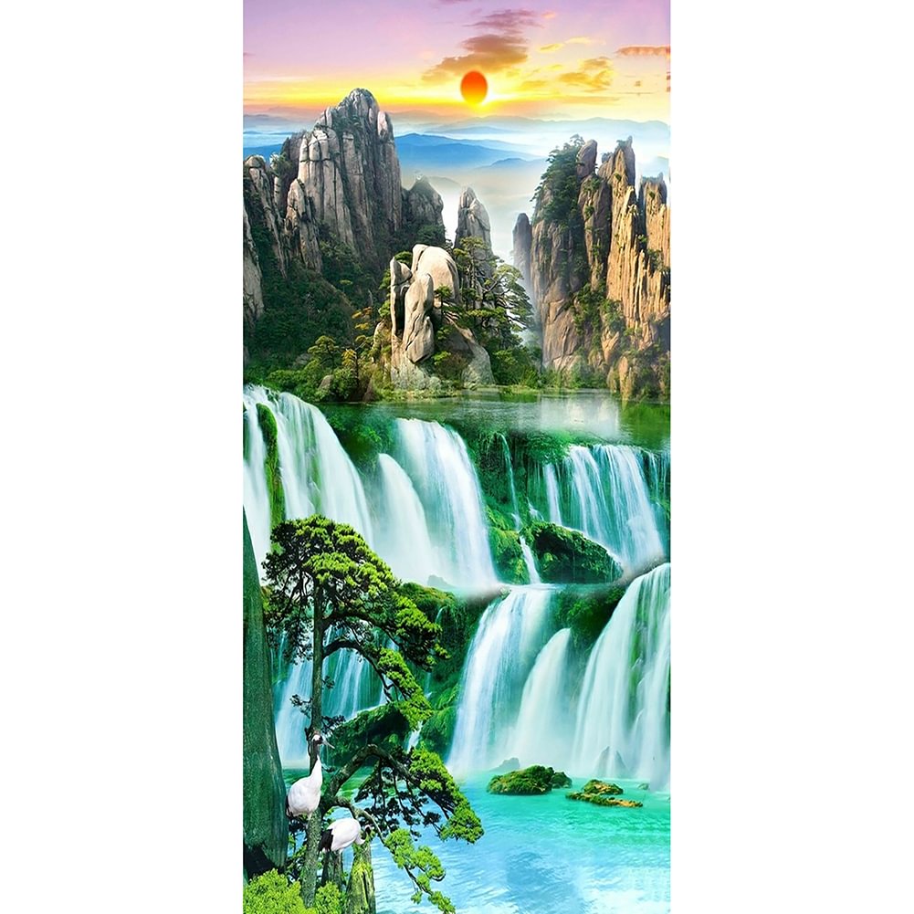 Diamond Painting - Full Round - Landscape(40*80cm)