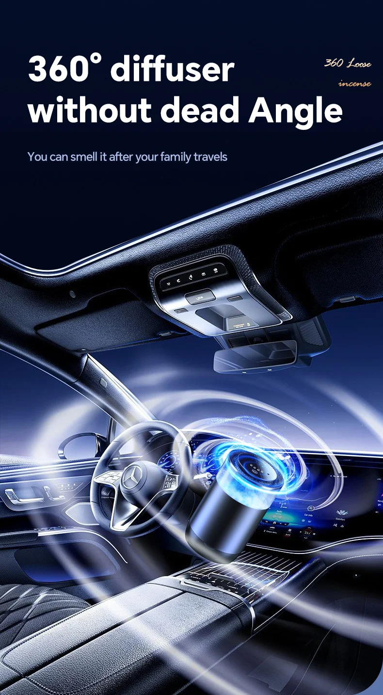 Cloud mist landscape aromatherapy car perfume lasting fragrance cloud mist car fragrance automatic start and stop spray aromatherapy