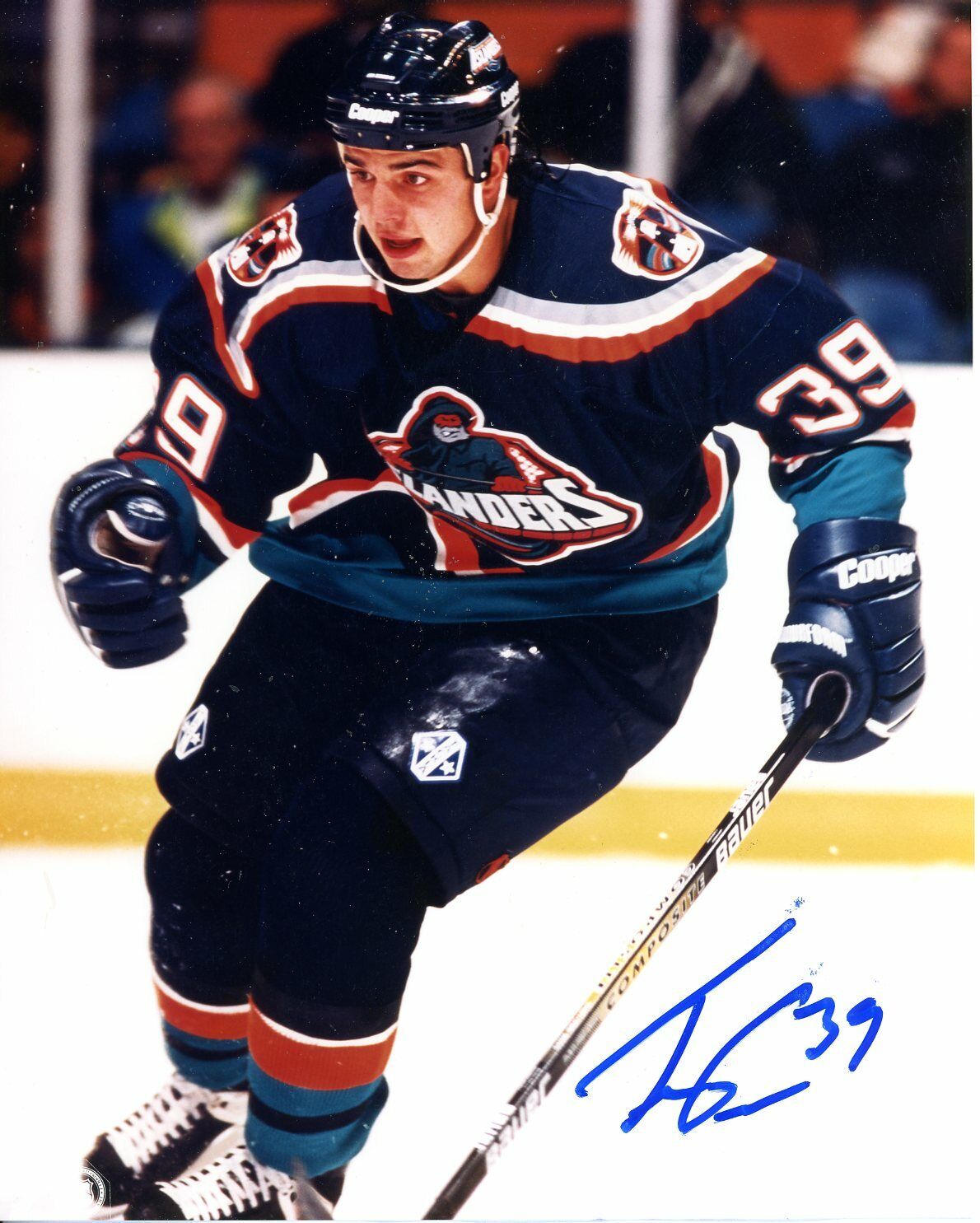 Travis Green Autographed 8x10 New York Islanders # S330