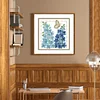 Partial Cross Stitch Kit July 14CT Counted DIY Needlework Decor (H429)(Brand)