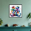 Diamond Painting-DIY Full Round Drill Cute Color Bear
