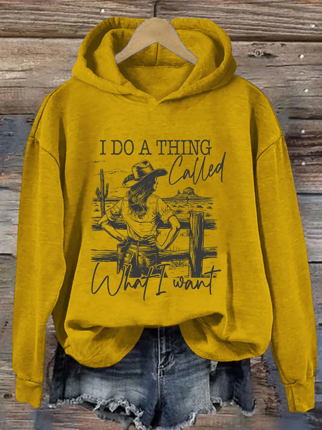 I Do A Thing Called What I Want Hoodie