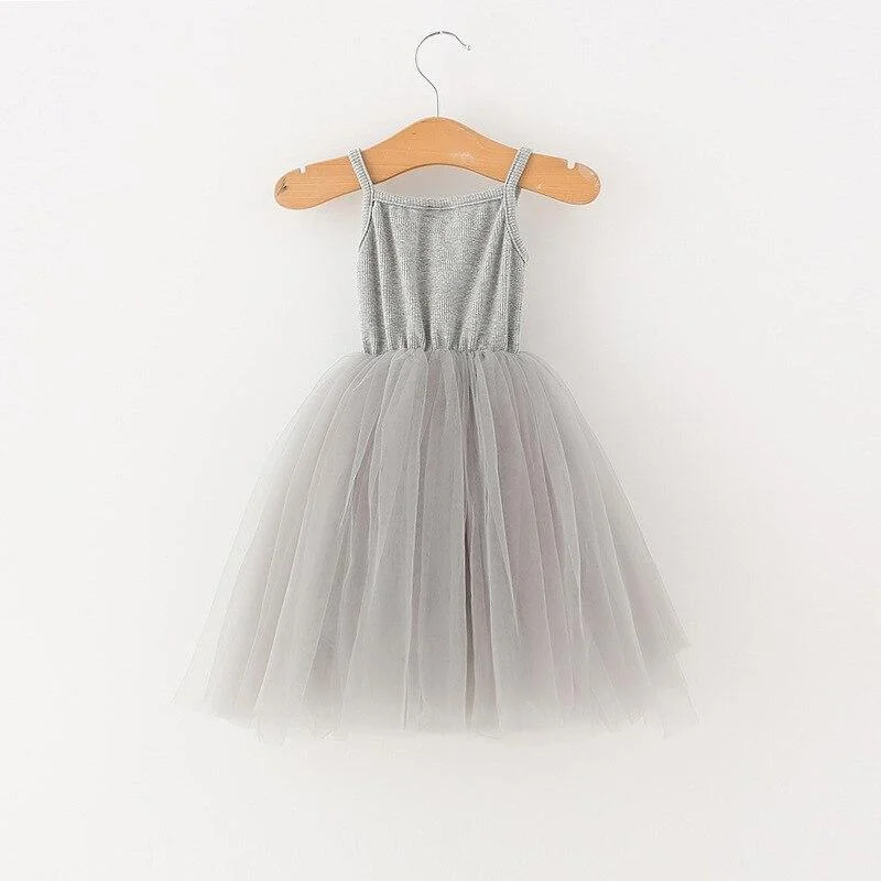 A-line Kids Dresses For Girls Clothing Solid Sling Teenager Casual Children Girl Dress Holiday Vestido Infantil 6 7 8 Years