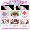 Peacock Special Shaped 5D DIY Partial Drill Diamond Pearl Painting Kit for Adults Beginners Home Decor Pearl Diamond Art Kit Pearl Diamond Dots Painting 11.81x15.75inch