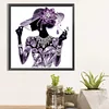 Elegante Dame - speziell geformte Diamond Painting - 30*30cm