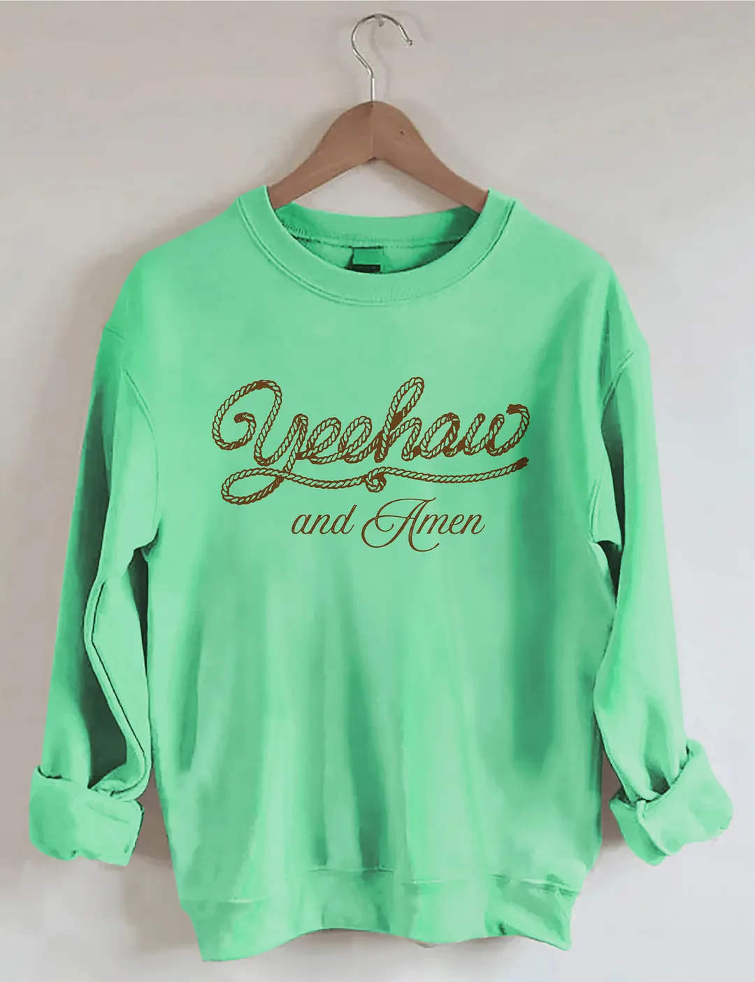 Yeehaw And Amen Sweatshirt