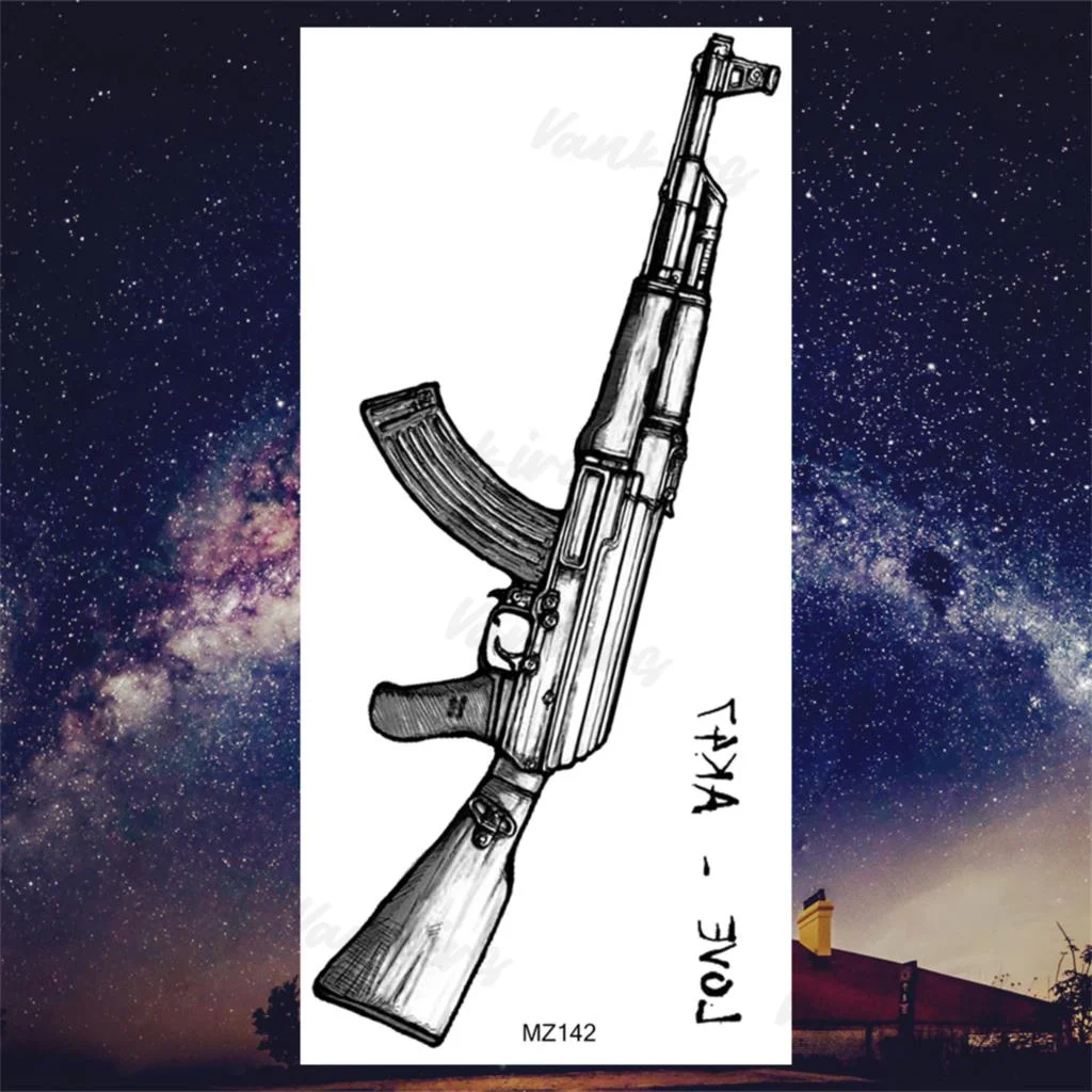 Sdrawing Lion Knight Temporary Tattoos For Men Adults Realistic Tiger Skeleton Fake Tattoo Sticker Arm Water Transfer Tatoos 3D