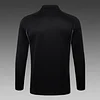 2025/2026 Real Madrid Half-Pull Training Suit Black Football Shirt 1:1 Thai Quality