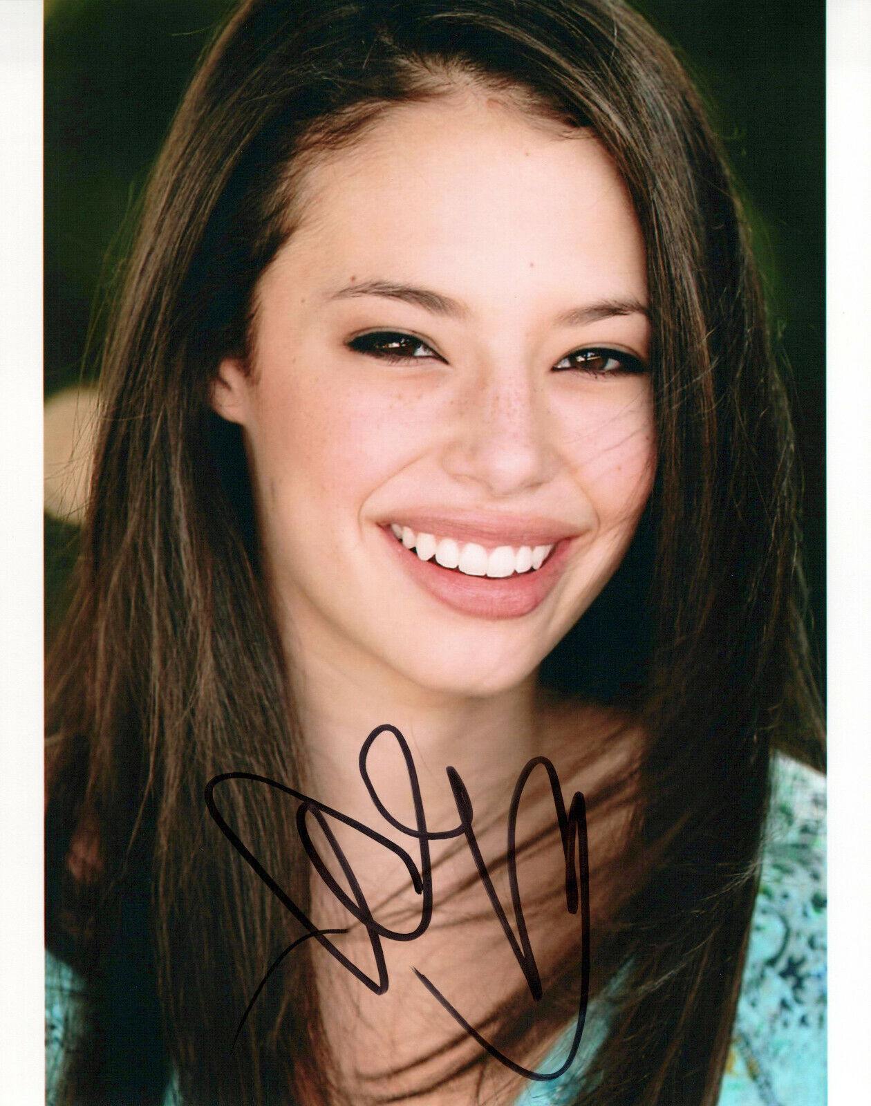 Chloe Bridges glamour shot autographed Photo Poster painting signed 8x10 #12