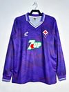 1992/1993 Retro Long Sleeve Fiorentina Home Soccer Jersey 1:1 Thai Quality love fball