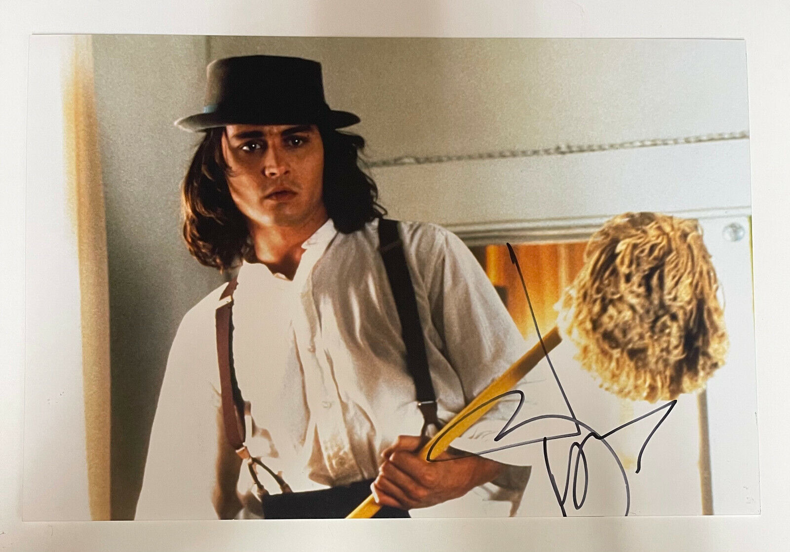 Johnny Depp Benny & Joon autographed Photo Poster painting signed 10X15 #3 Sam