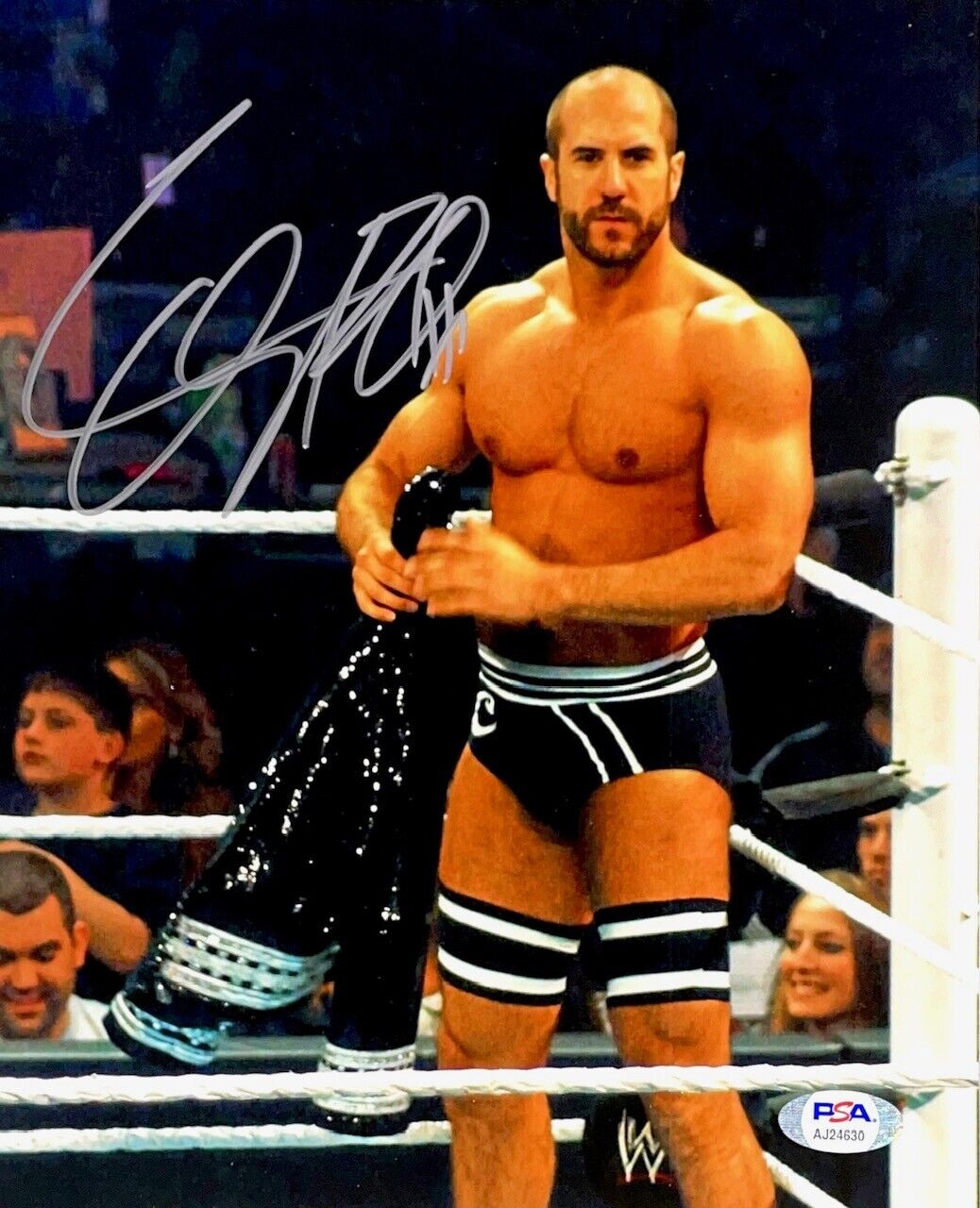 WWE CESARO HAND SIGNED AUTOGRAPHED 8X10 WRESTLING Photo Poster painting WITH PSA DNA COA 5 RARE