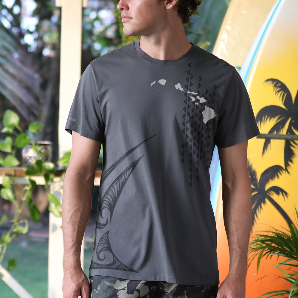  Hawaiian-Inspired Graphic T-Shirt for Men - Perfect for Summer Adventures