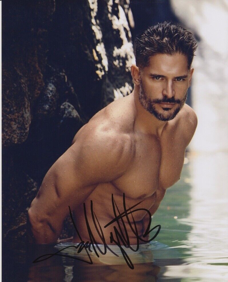 Joe Manganiello shirtless signed 8x10 Photo Poster painting