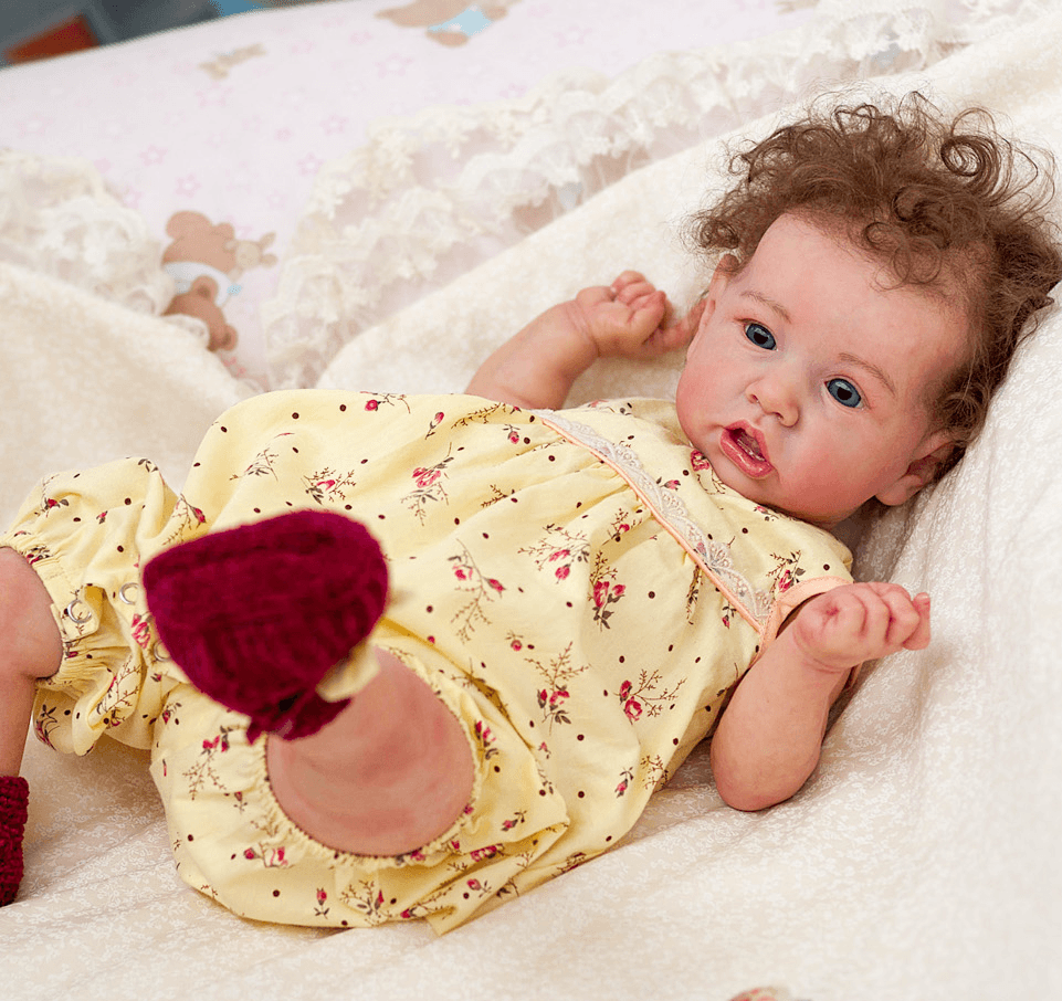 12 inch Real Life Baby Dolls Realistic Sweet Reborn Baby Doll Girl Alisha by Creativegiftss® Exclusively 2022 -Creativegiftss® - [product_tag] Creativegiftss.com