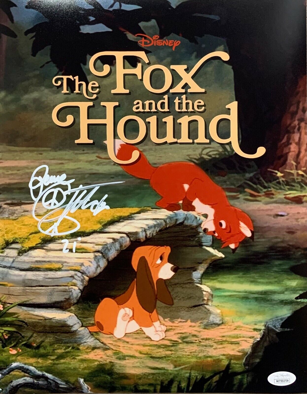 Corey Feldman autographed signed inscribed 11x14 Photo Poster painting Fox and the Hound PSA COA