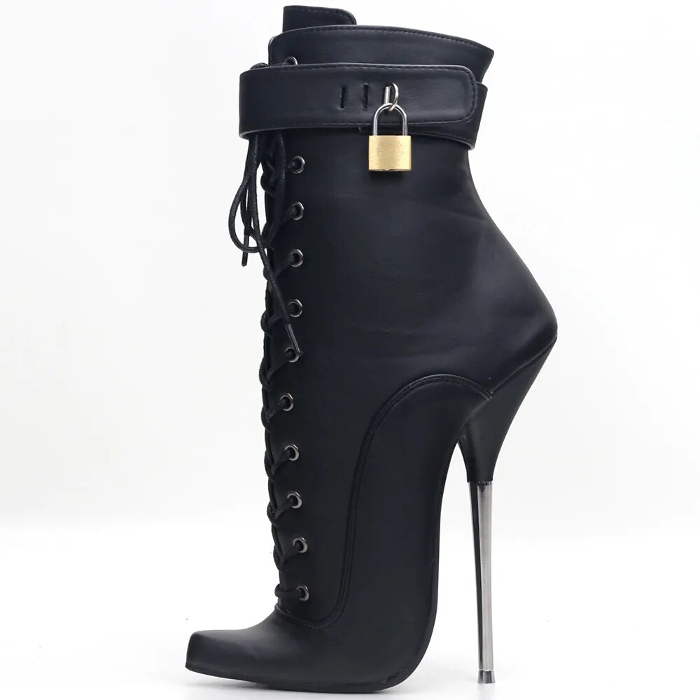 VCSHOES Women's Boots Pointed Toe Party Boots Stiletto Heel SM Ankle Boots US Size 6-14 No.230N-0