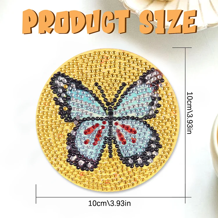 Rainbow Butterfly - Diamond Painting Kit