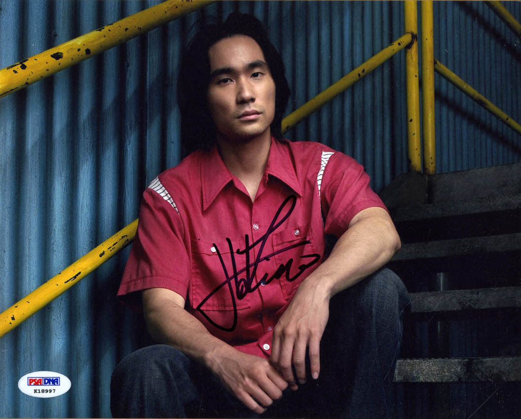 James Hiroyuki Liao SIGNED 8x10 Photo Poster painting Prison Break PSA/DNA AUTOGRAPHED